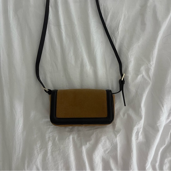 Zara Genuine Suede Leather Bag - Picture 4 of 5